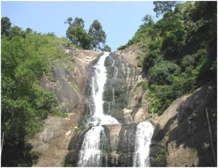 Amazing Kalhatty water falls